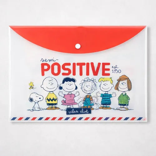 Porta Documentos A4 Snoopy com Mola