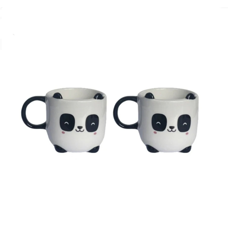 Conjunto 2 Chávenas Café Panda