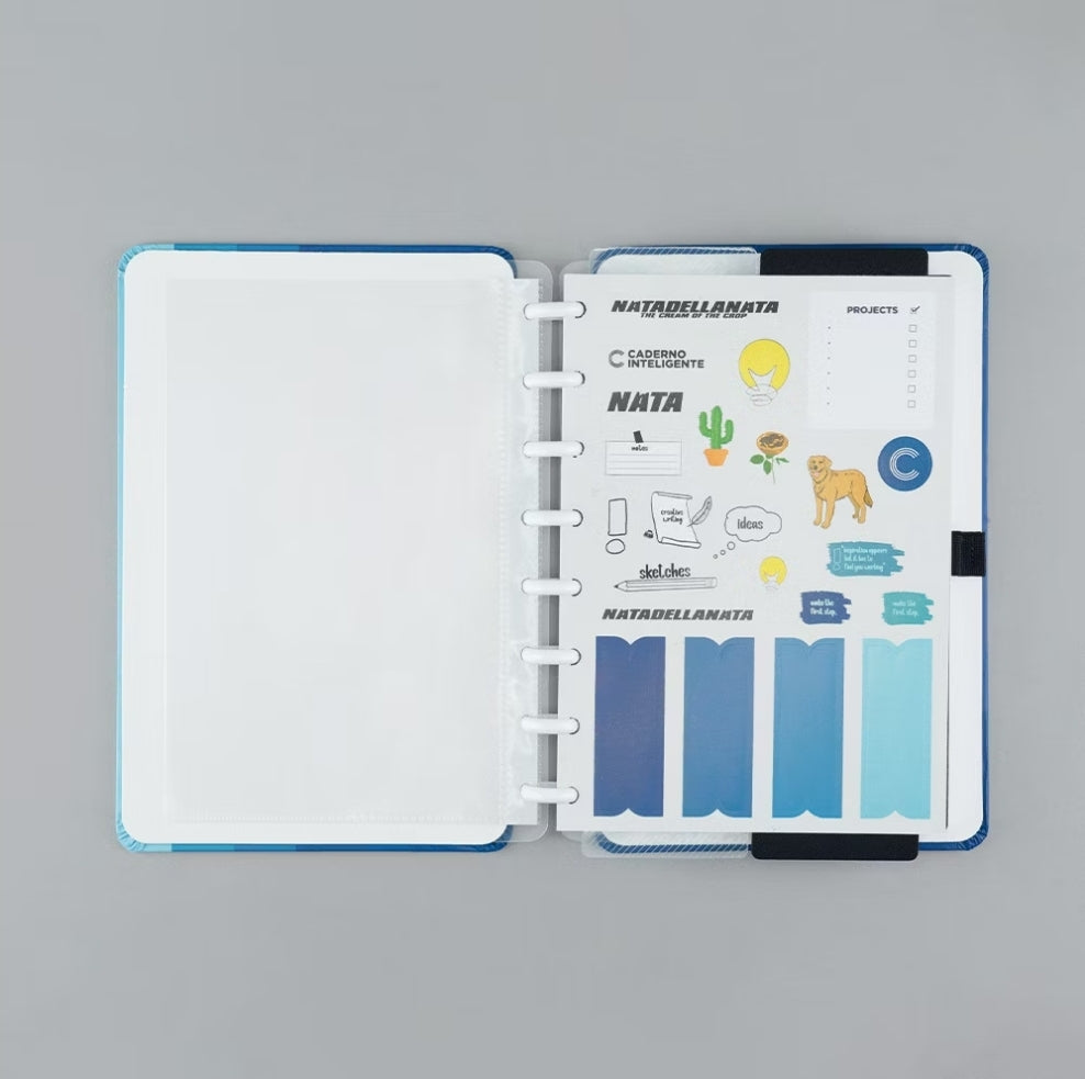 Caderno Inteligente A5 Blue Creative Journal by Miguel Luz