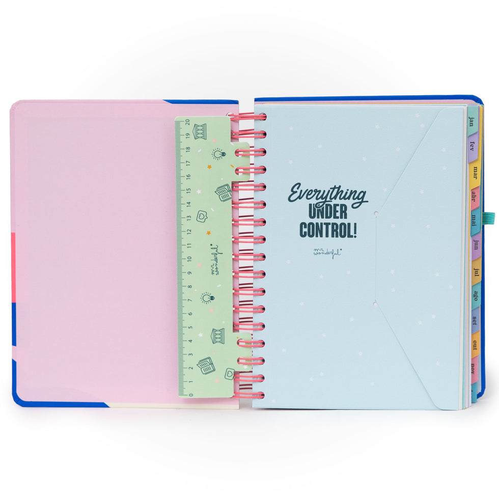 Agenda Diária Mr.Wonderful 2026 - Quando uma porta se fecha, abre-se esta agenda - Com Caneta Exclusiva