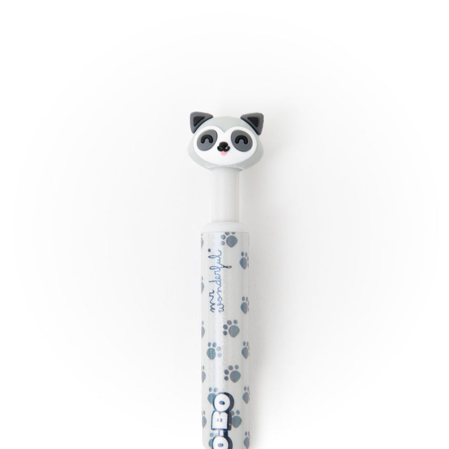 Caneta Apagável Click Guaxinim Mr.Wonderful
