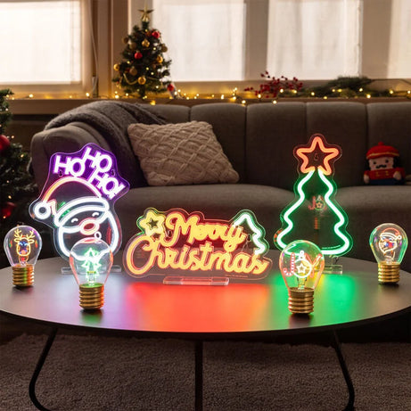 Pré-venda Luz Neon Pai Natal Legami
