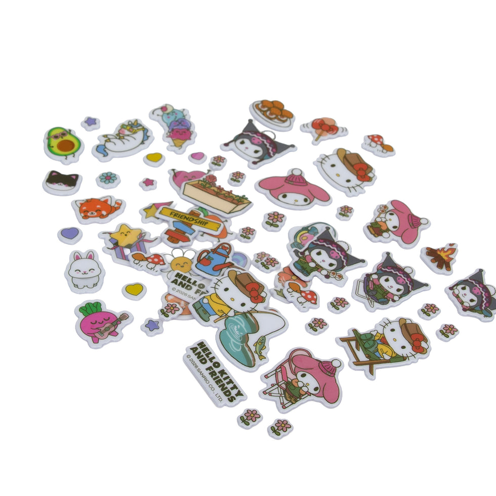 Autocolantes com Relevo Hello Kitty Mr.Wonderful