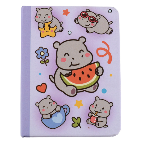 Mini NoteBook Hipopótamo Itotal