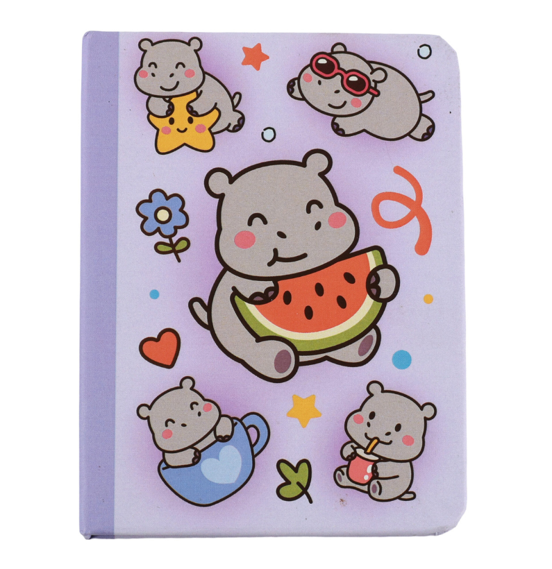 Mini NoteBook Hipopótamo Itotal