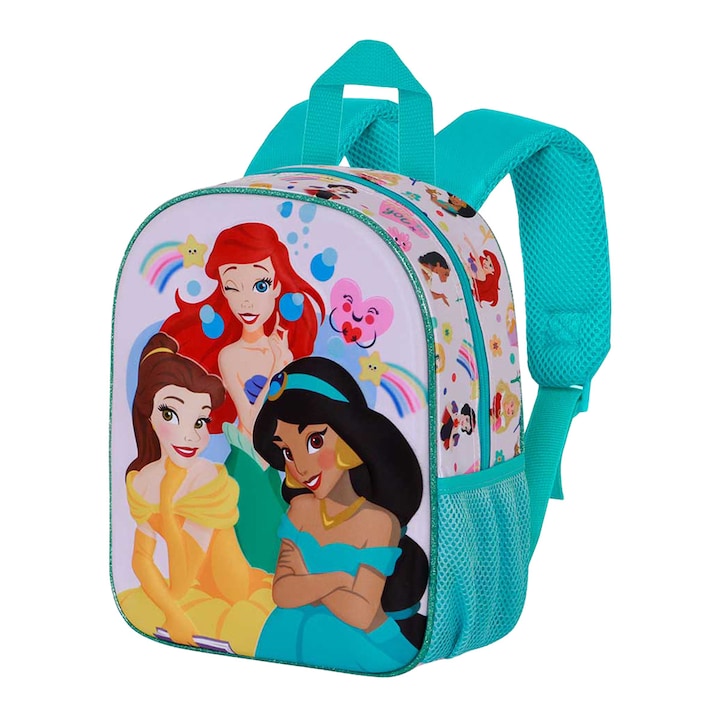 Mochila Pré-Escolar Princesas 3D