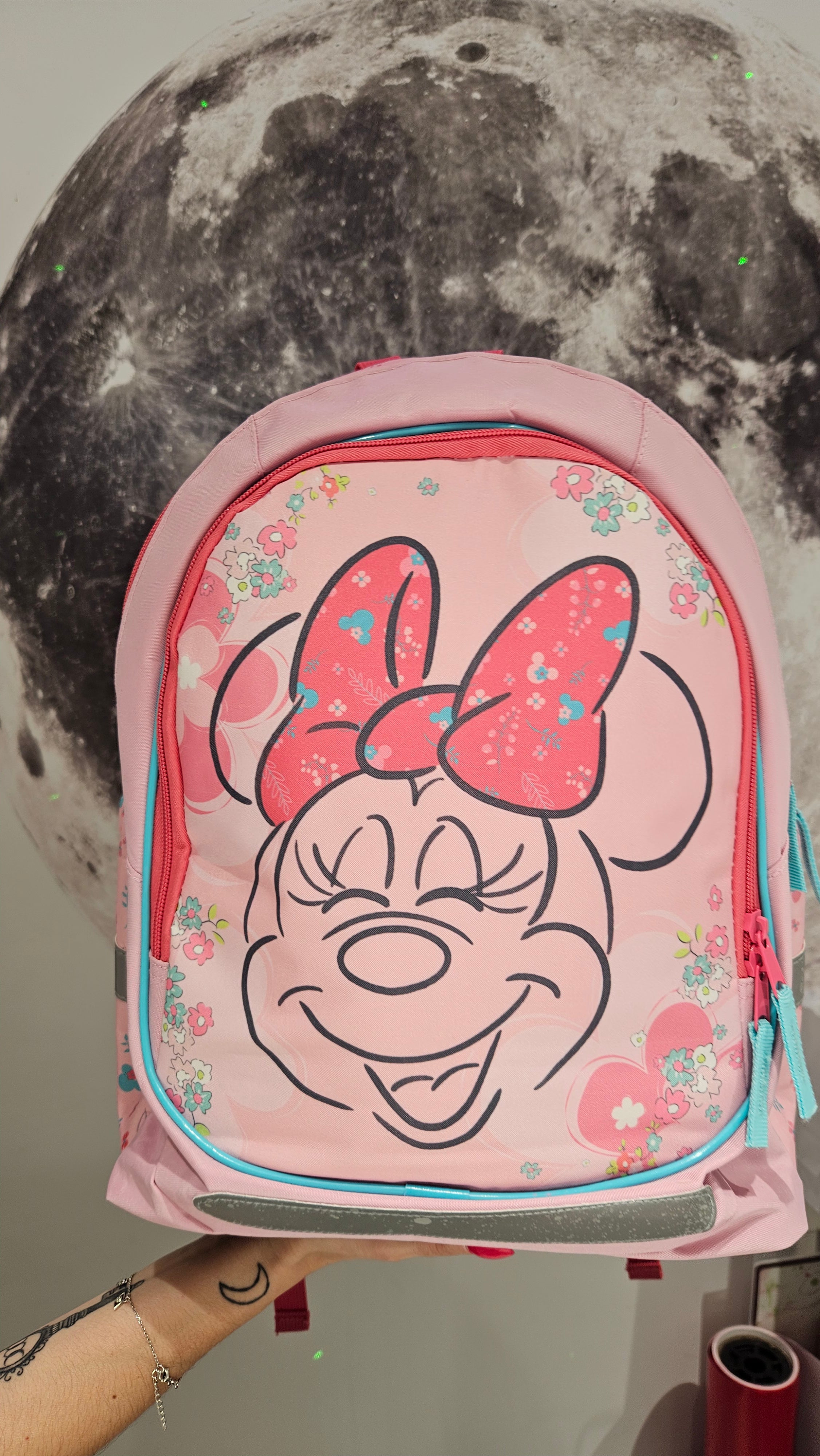 Mochila 3 Fechos Minnie