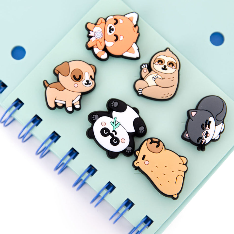 Caderno Espiral A5 com Pins Mr.Wonderful