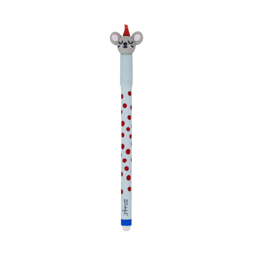 Caneta Apagável Rato Edição Limitada Natal Circo Mr.Wonderful