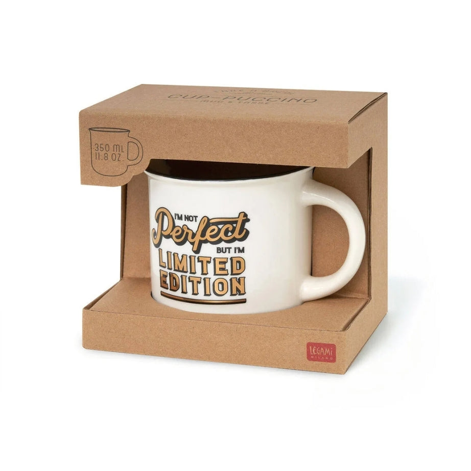 Caneca I'm Not Perfect But I'm Limited Edition Legami