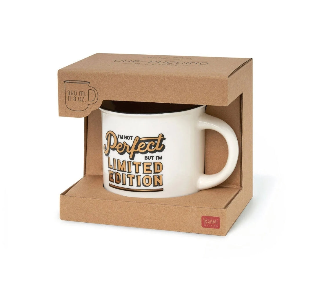 Caneca I'm Not Perfect But I'm Limited Edition Legami