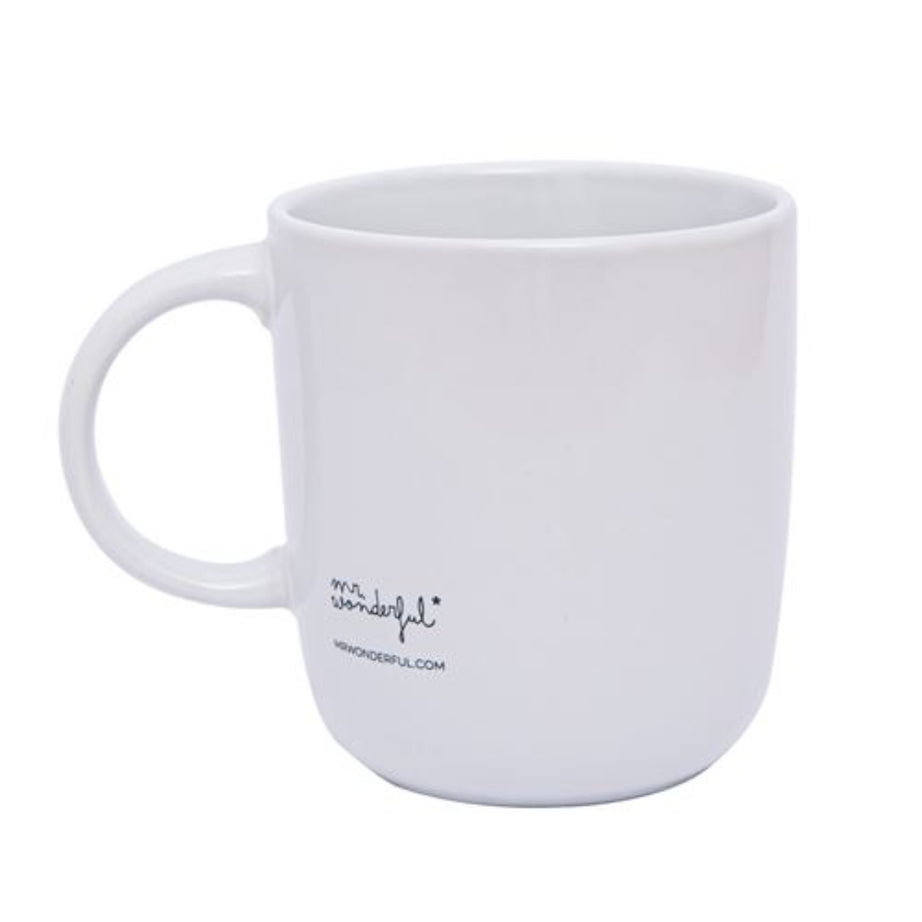 Caneca Mr.Wonderful "Precisava de um Copo de Vinho mas Conformo-me com este café"