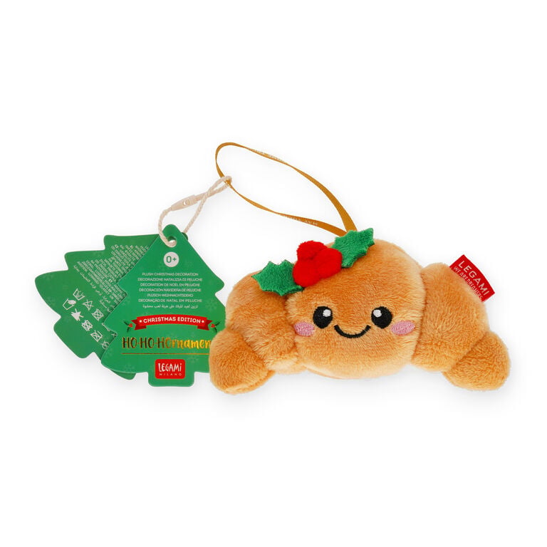 Pré-venda Enfeite de Natal Croissant em Pelúcia Legami