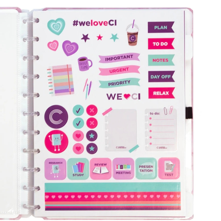 Caderno Inteligente Grande Blush
