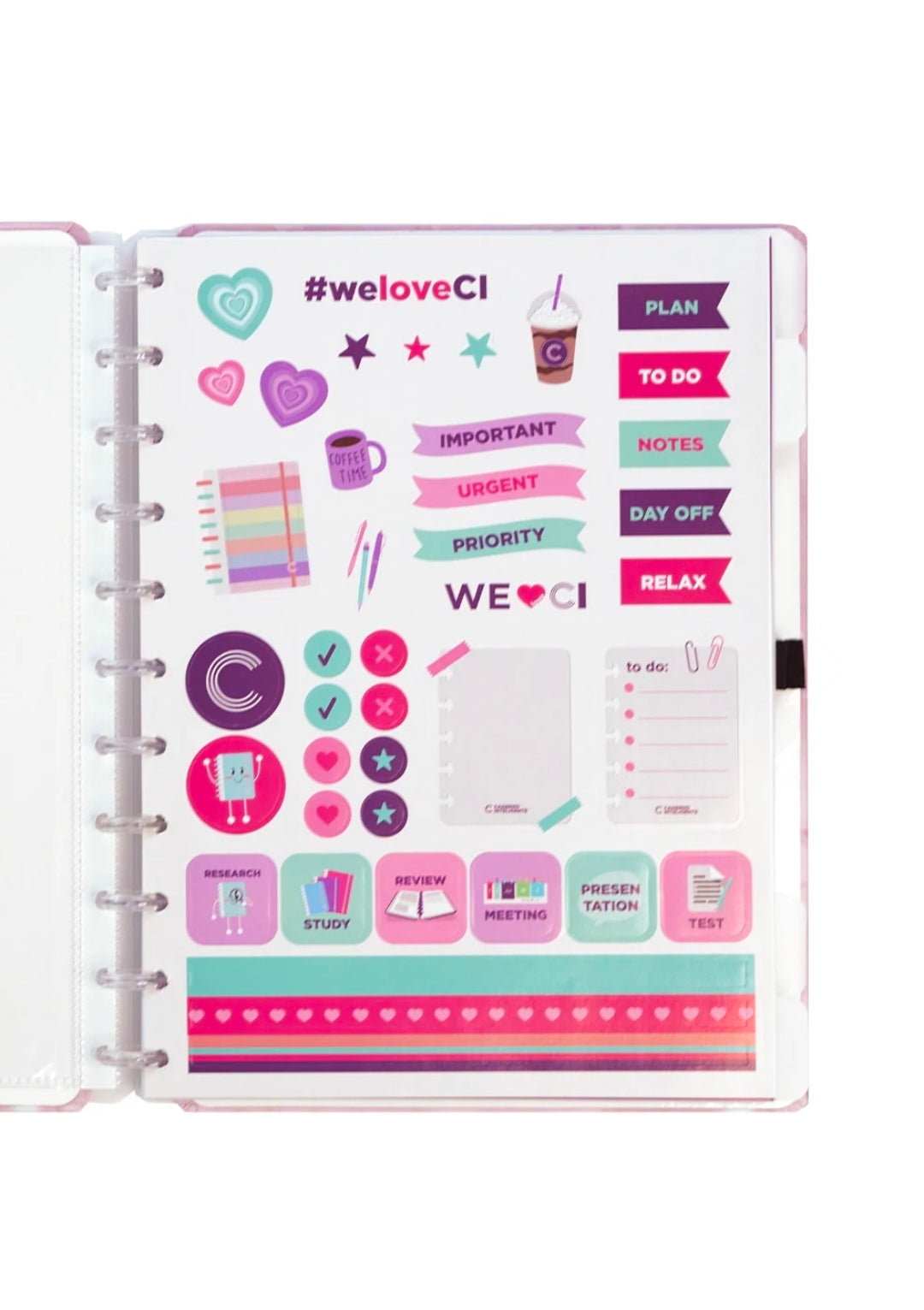 Caderno Inteligente Grande Blush