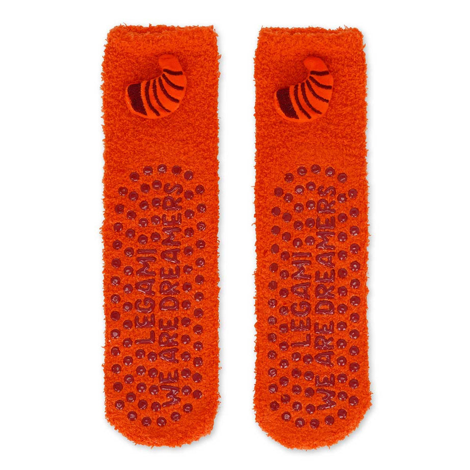 Meias Antiderrapante 3D Panda Vermelho Tamanho 35-42 Legami