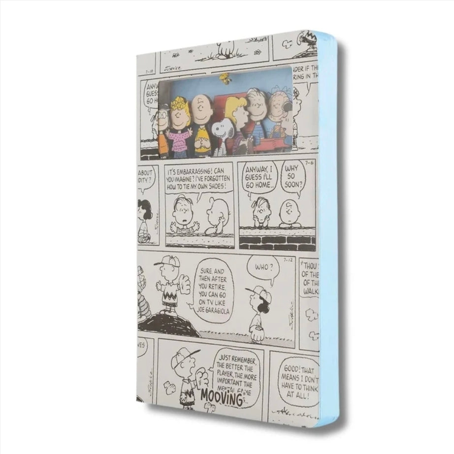 Caderno Premium Snoopy com Camadas Mágicas em Movimento