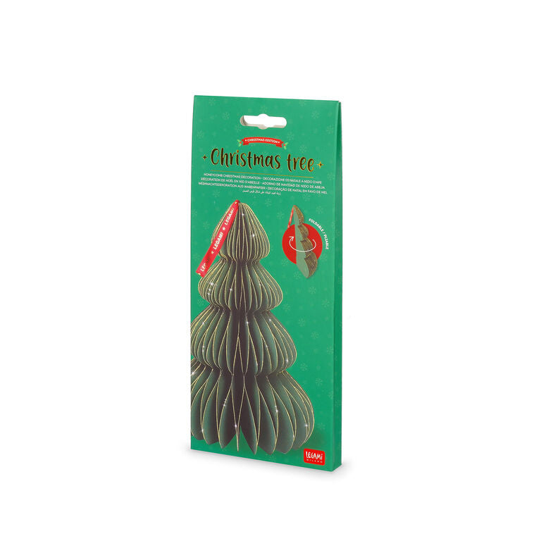 Pré-venda Pinheiro de Natal Decorativo Pequeno com Fecho Magnético Legami