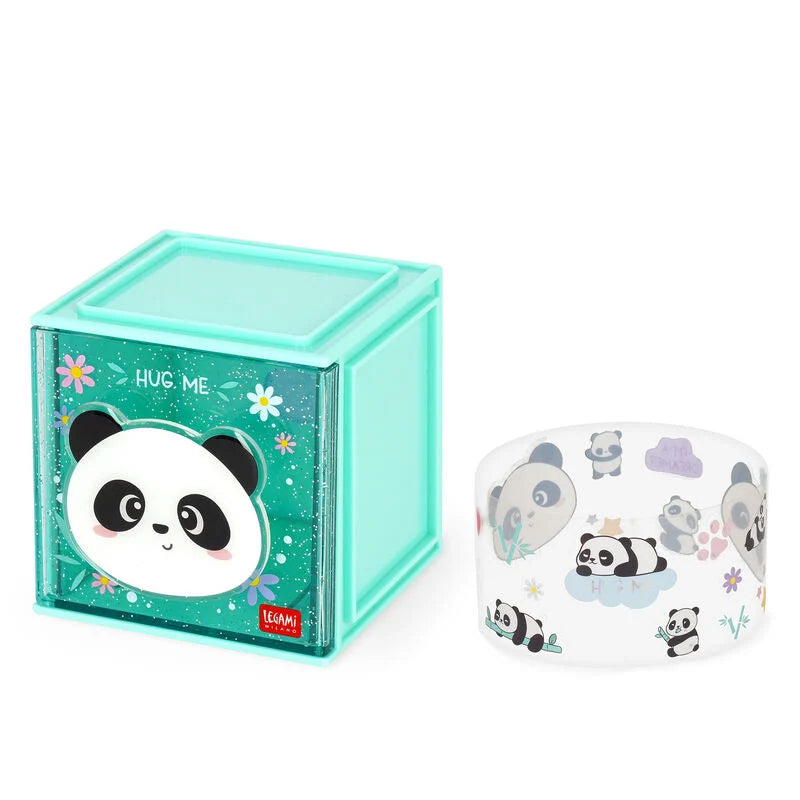 Caixa de Arrumação Secretária Empilhável Panda Legami BTS