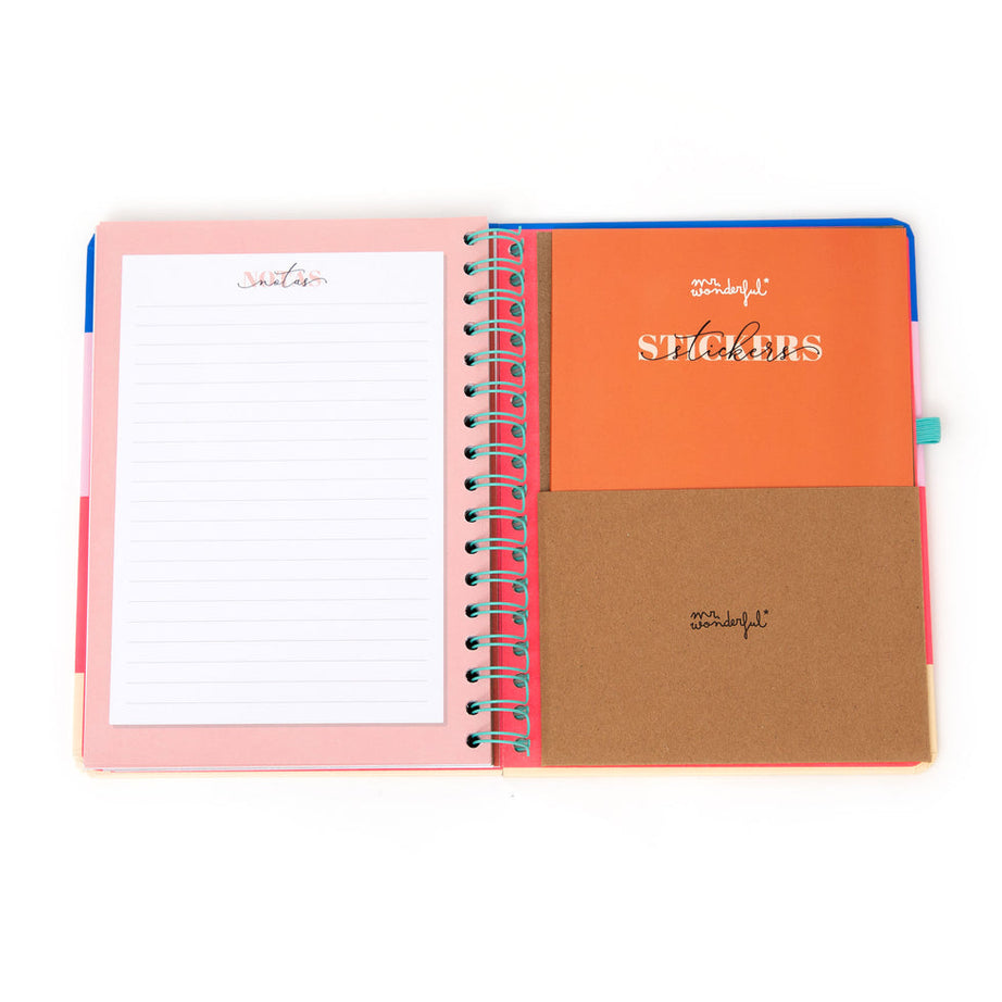 Agenda Semanal Mr.Wonderful 2026 - Por onde começamos? - Com Caneta Exclusiva