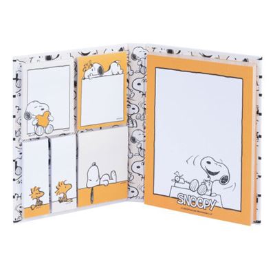 Caderno com Post Its Snoopy Vários Tamanhos
