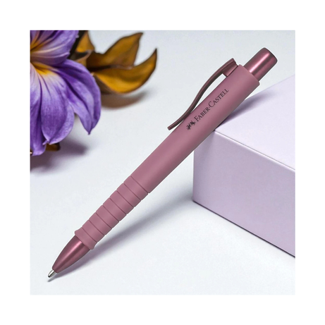 Caneta Esferográfica Poly Ball Urban Bordeaux Edição Limitada Faber-Castell