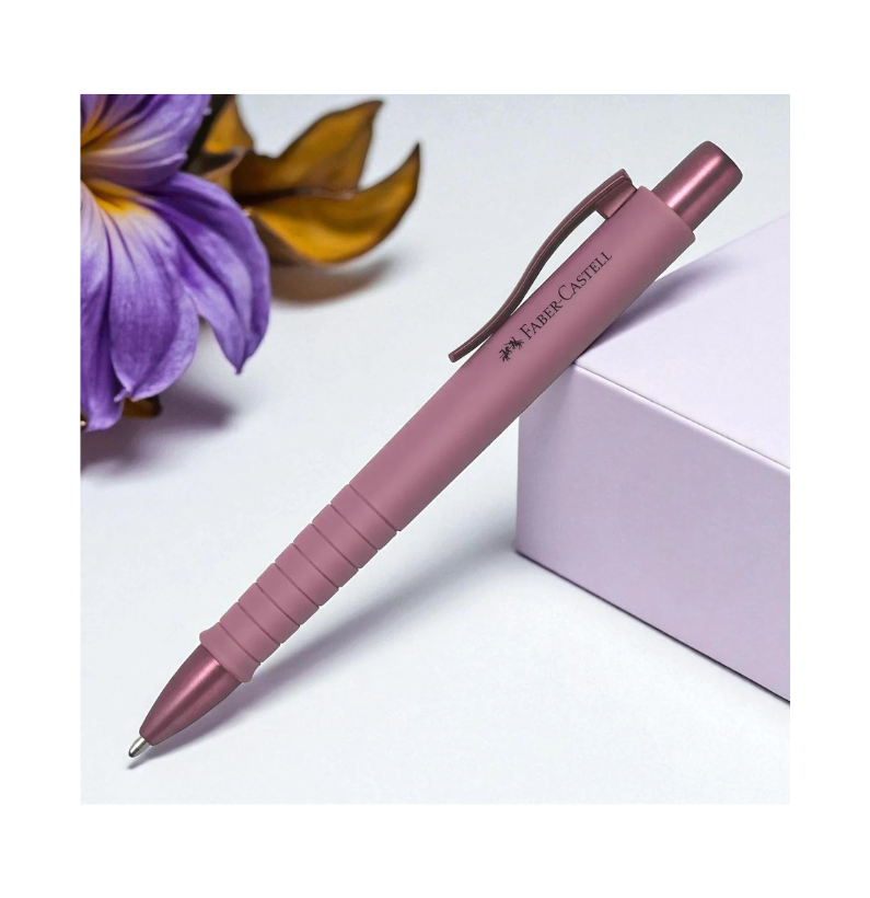 Caneta Esferográfica Poly Ball Urban Bordeaux Edição Limitada Faber-Castell