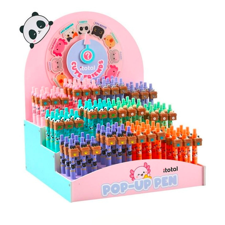 Caneta Hipopótamo Pop Up Itotal