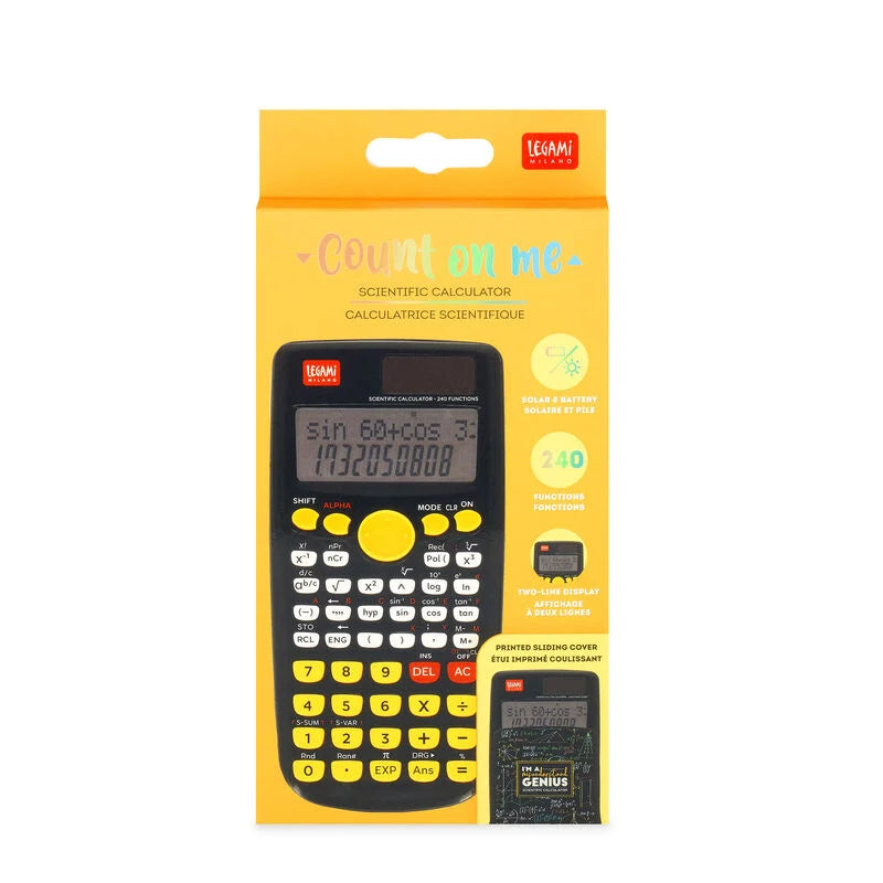 Calculadora Científica Genius Legami