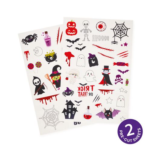 Conjunto de Tatuagens que Brilham no Escuro Halloween Legami