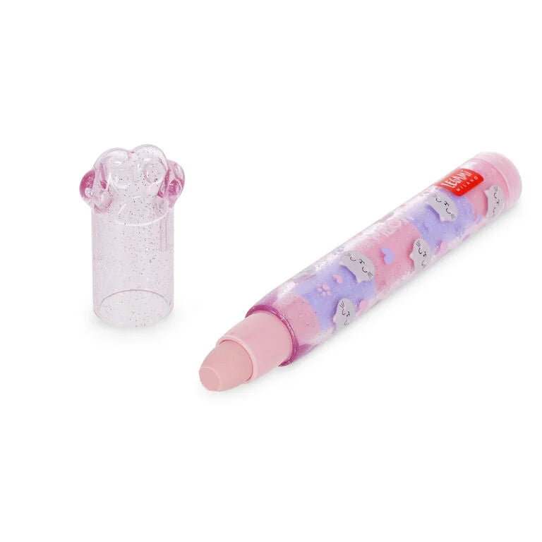Borracha Empilhável Meow Perfumada a Mirtilo Legami BTS