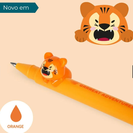 Caneta Tigre Gel - Legami Lovely Friends