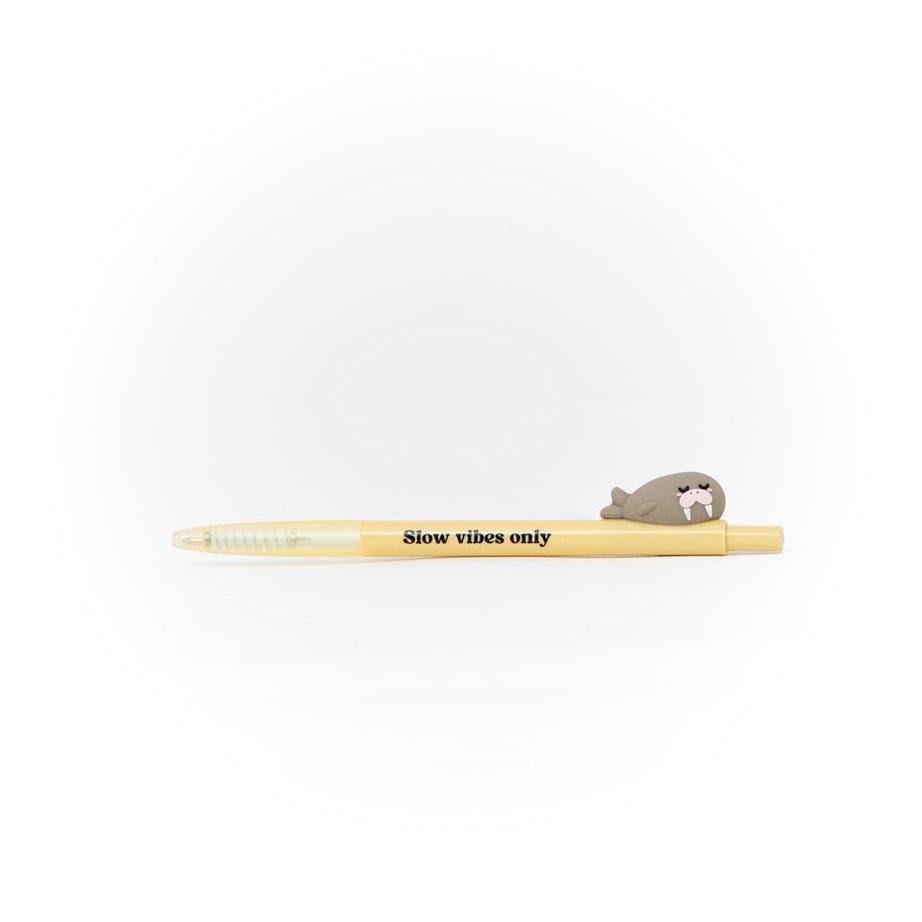 Caneta 3D Morsa Lazy "Slow vibes only"  Mr.Wonderful