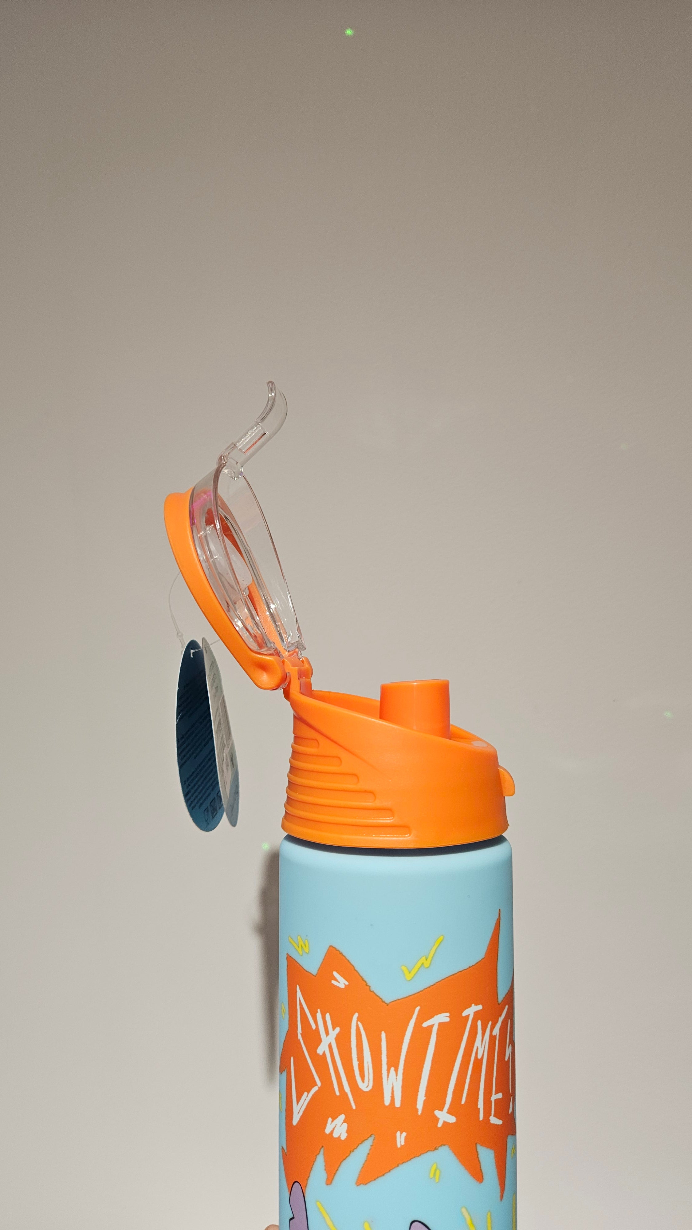 Garrafa Stitch com Tampa Click