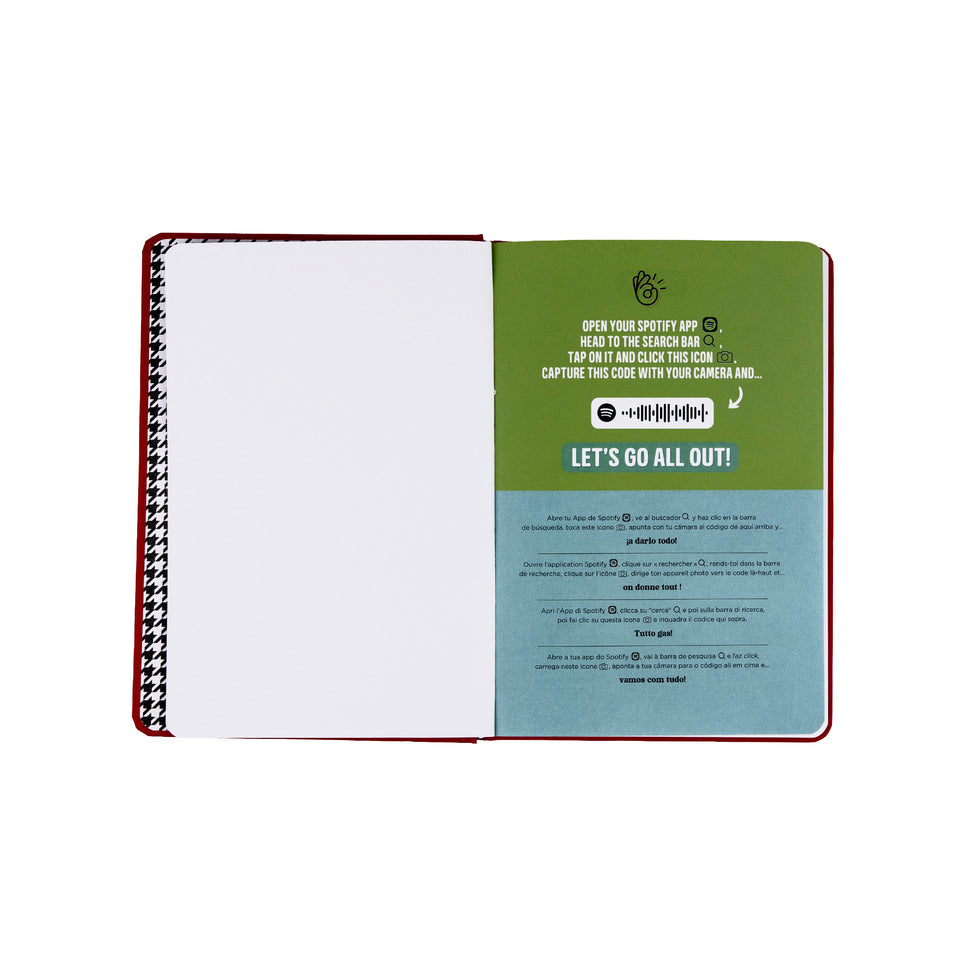 Agenda Semanal 2027 Multilingue Mr.Wonderful com Suporte para Telemóvel