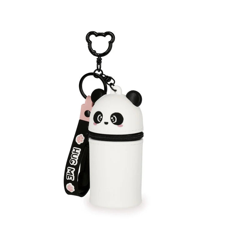 Porta Moedas e Porta Chaves Mini Kawai Panda Legami