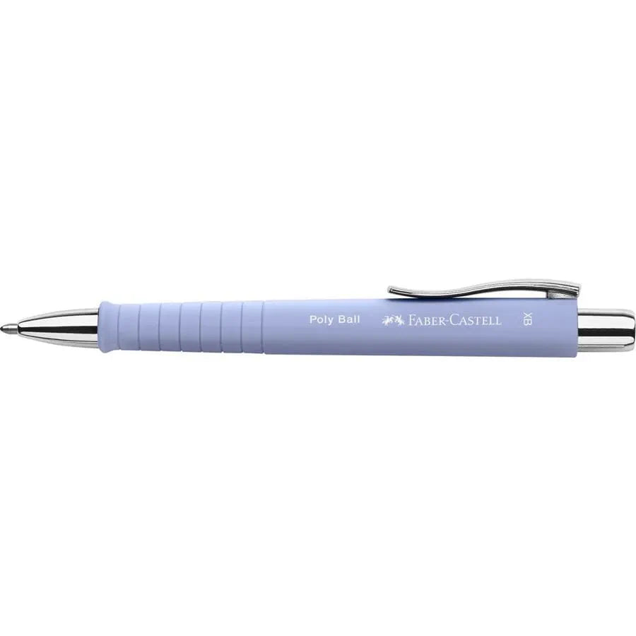 Caneta Esferográfica Poly Ball XB Pale Iris Faber-Castell