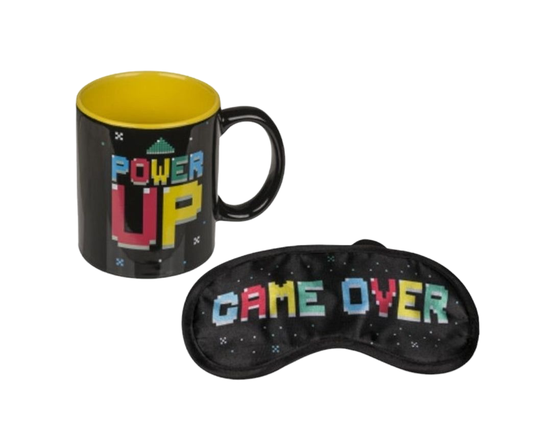Caneca com Venda Game Over Power Up