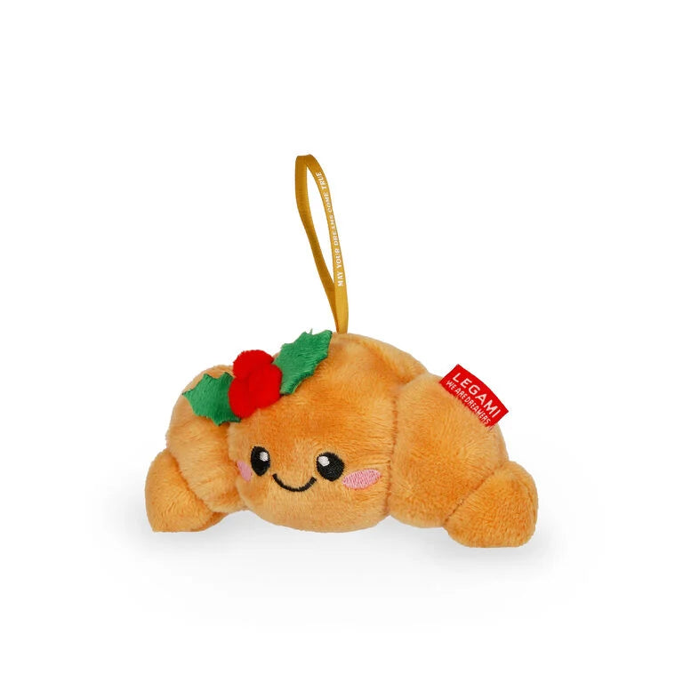 Pré-venda Enfeite de Natal Croissant em Pelúcia Legami