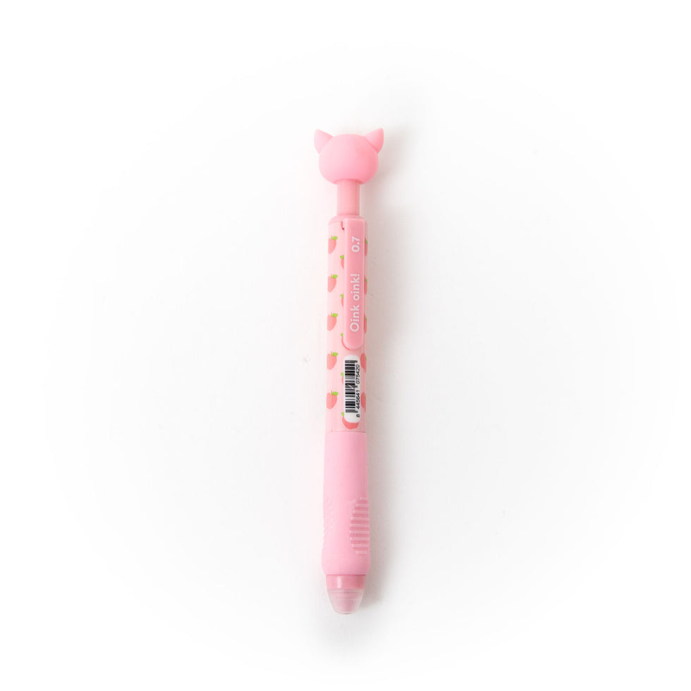 Caneta Apagável Click Porco Mr.Wonderful