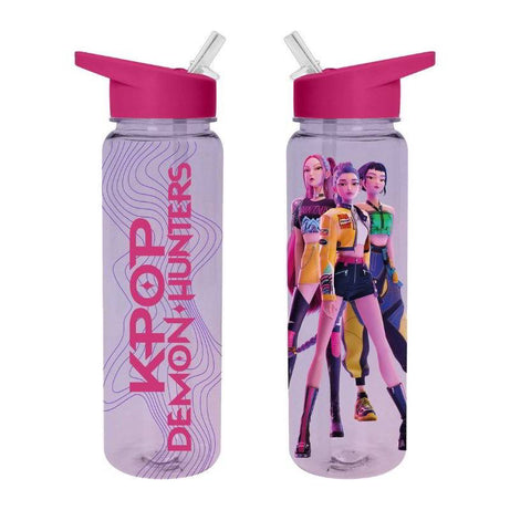 Garrafa K-Pop com Palhinha 700 Ml
