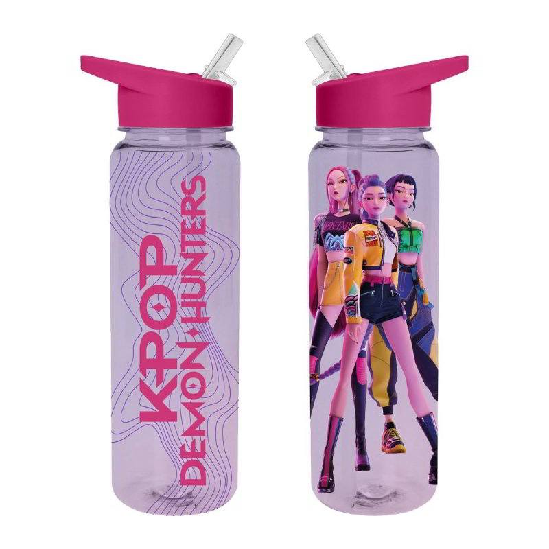 Garrafa K-Pop com Palhinha 700 Ml