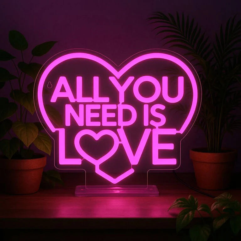 Luz Neon Legami - All You Need is love"