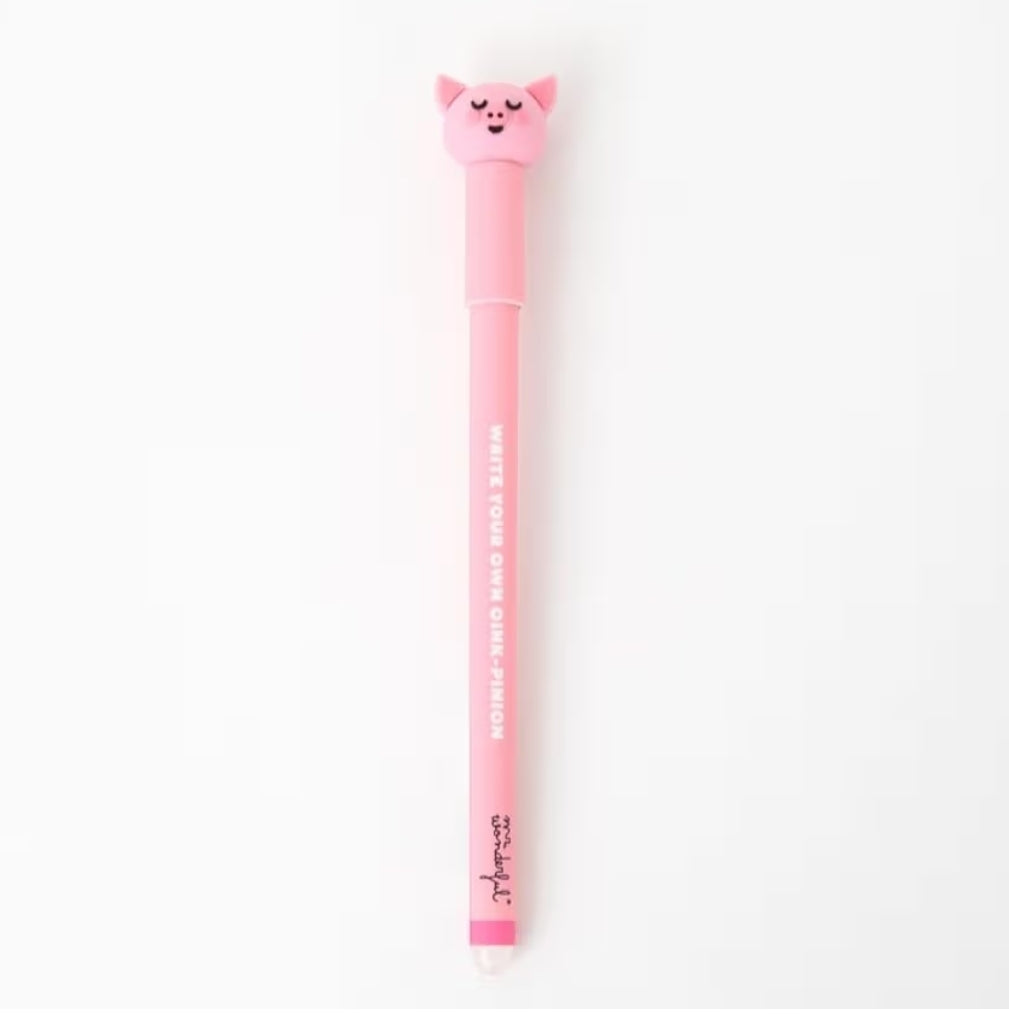 Caneta Apagável Mr.Wonderful Porquinho