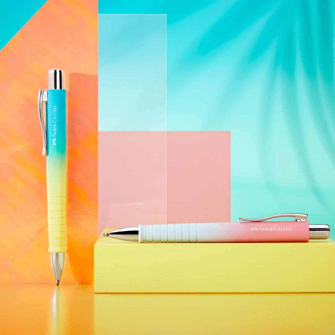 Caneta Esferográfica Poly Ball Sunset Edição Limitada Faber-Castell