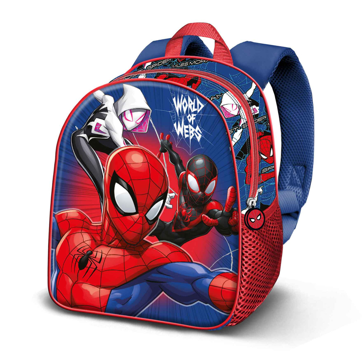 Mochila Pré-Escolar Homem Aranha 3D