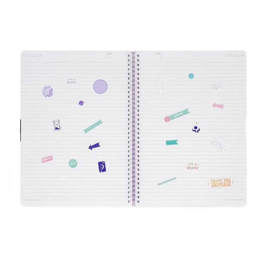 Caderno Espiral Grande Irisdescente Edição Limitada Legami