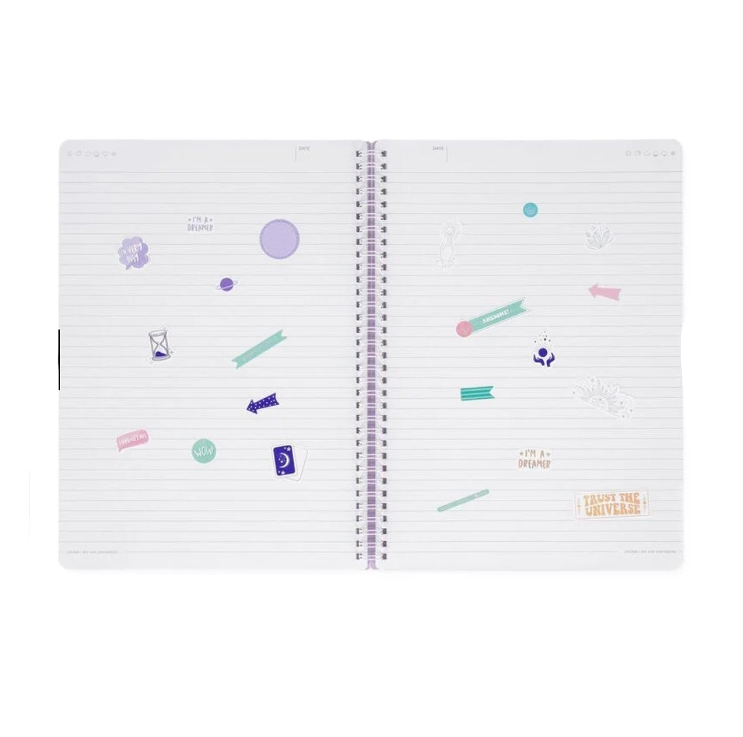 Caderno Espiral Grande Irisdescente Edição Limitada Legami