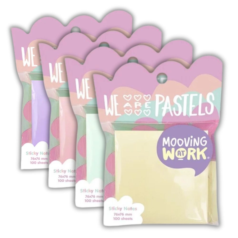 Post Its Tons Pastel Mooving