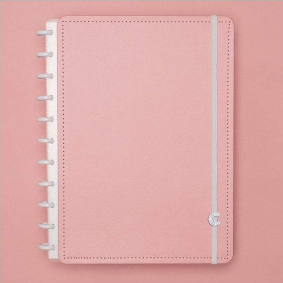 Caderno Inteligente A4 Rosa Pastel